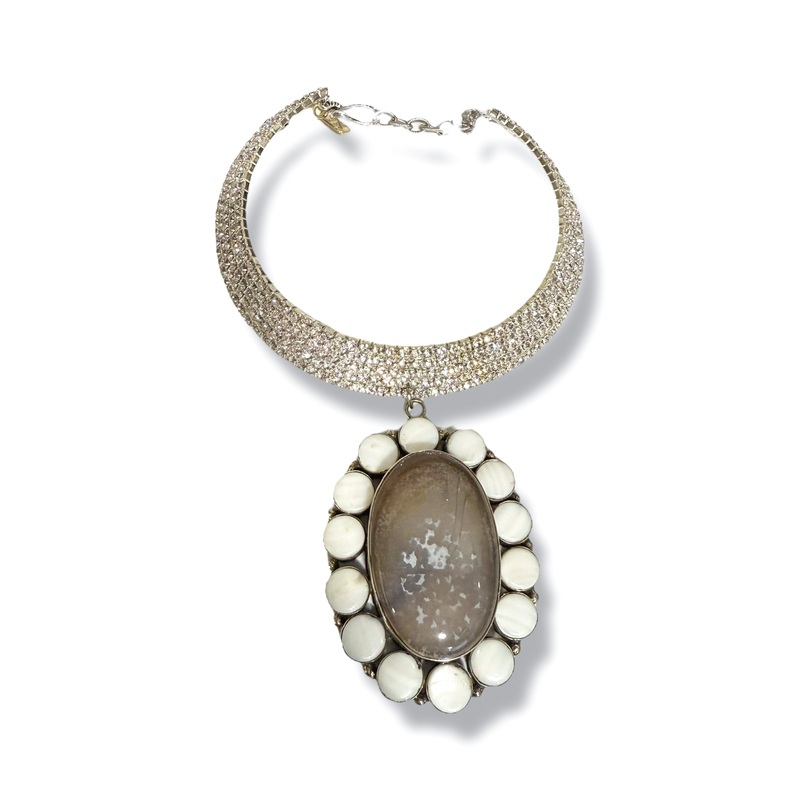 Made in the Deep South 1970s Agate 1970s Necklace