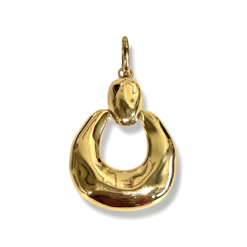 On My Heart Door Knocker Charm Pendant