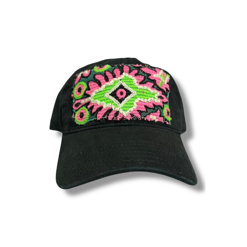 Kilim Baseball Hat – Black 101