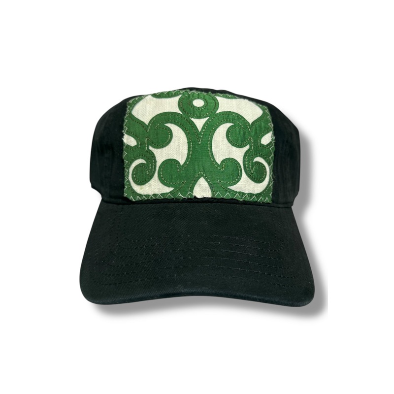 Kilim Baseball Hat – Black 112