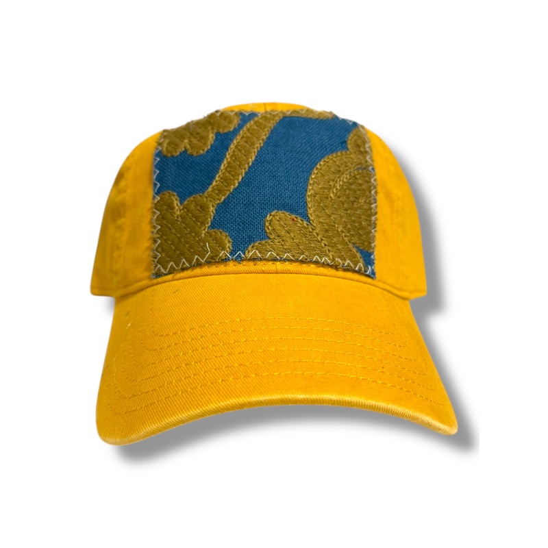Kilim Baseball Hat – Mustard 23