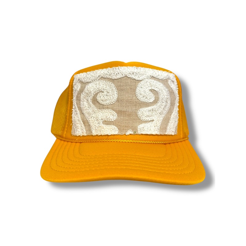 Kilim Trucker Hat – Gold 3