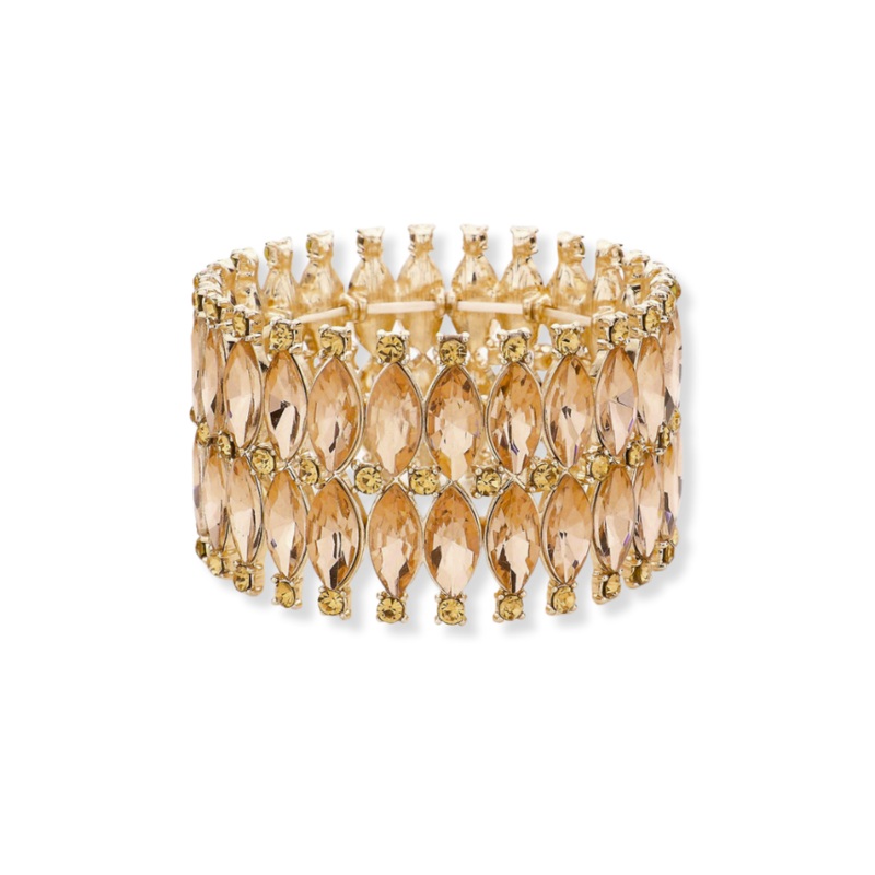 Touch Of Sparkle Statement Bracelet
