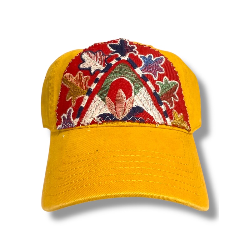 Kilim Baseball Hat – Mustard 21