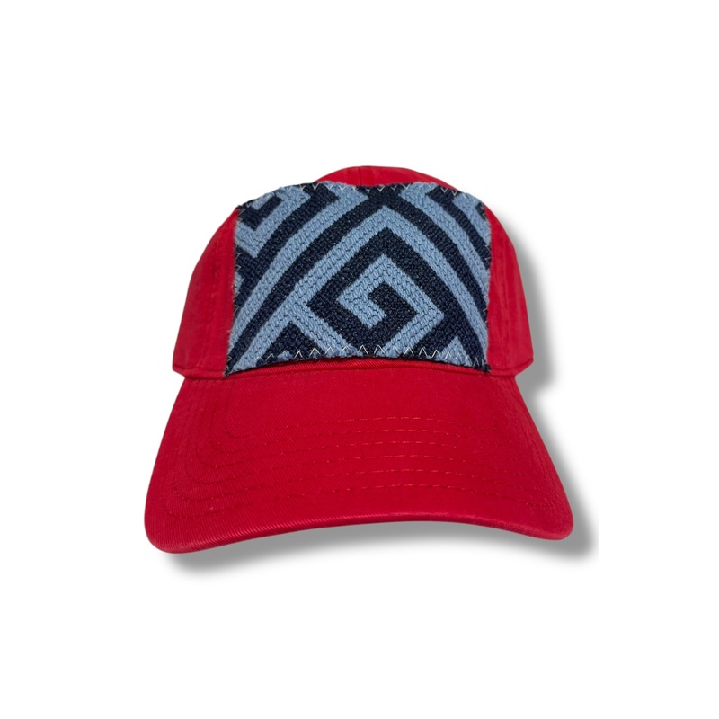 Kilim Baseball Hat – Red 66