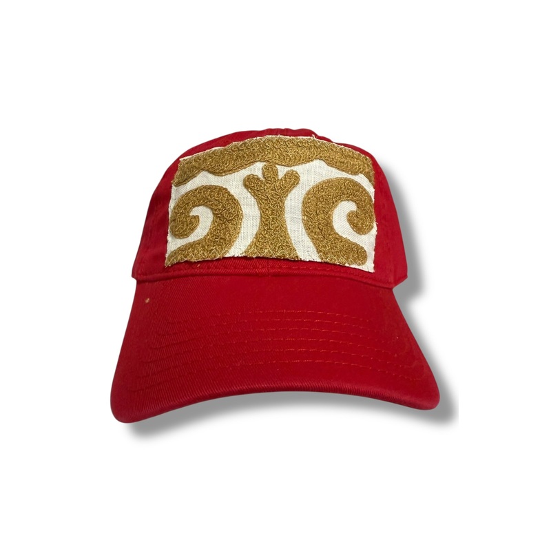 Kilim Baseball Hat – Red 68
