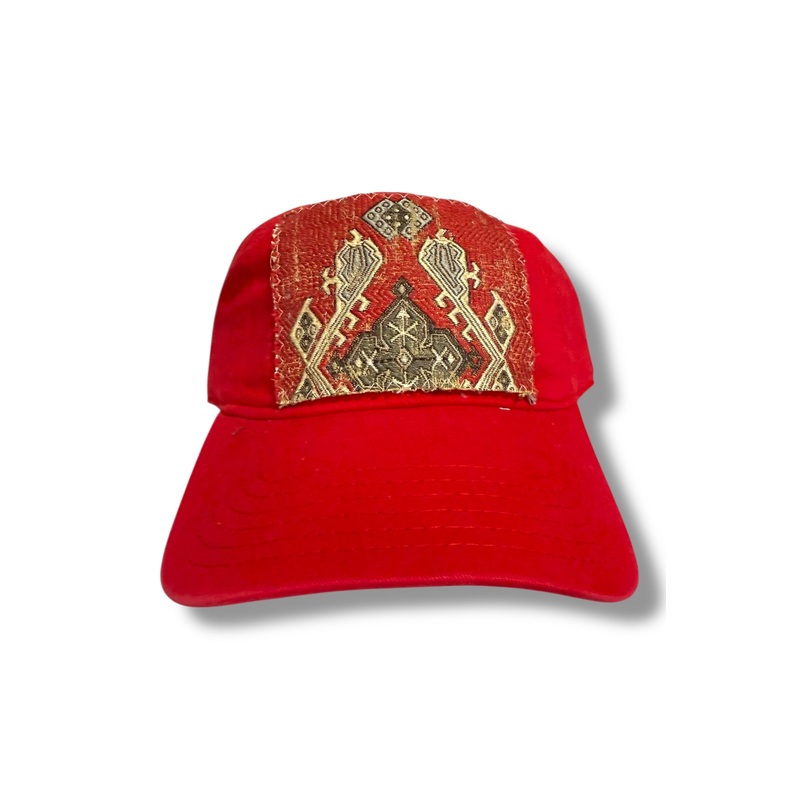 Kilim Baseball Hat – Red 74