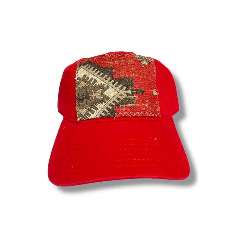 Kilim Baseball Hat – Red 75