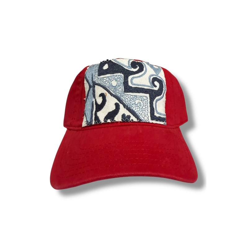 Kilim Baseball Hat – Red 77