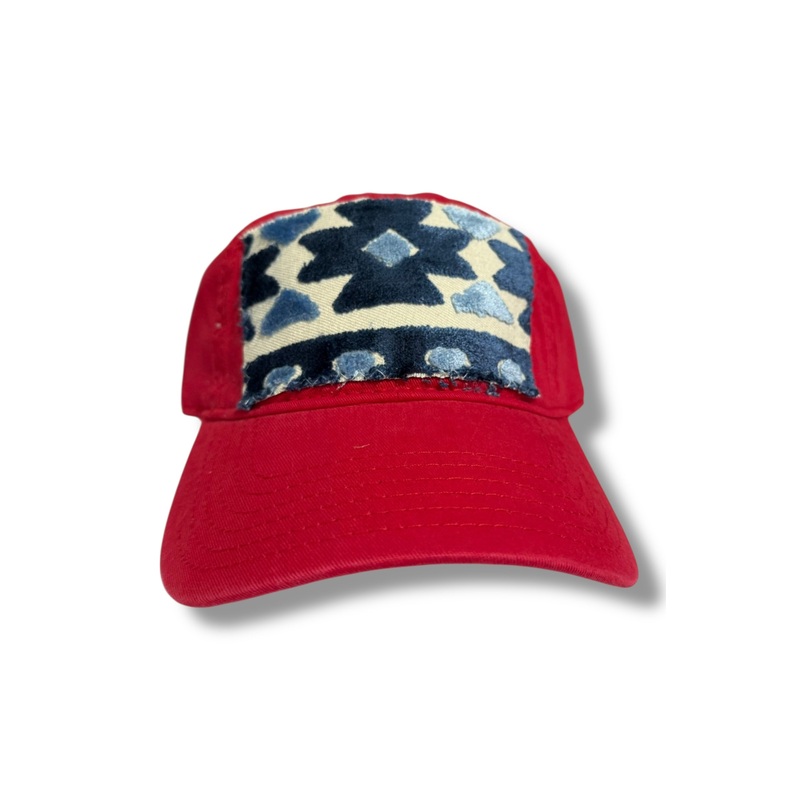 Kilim Baseball Hat – Red 78