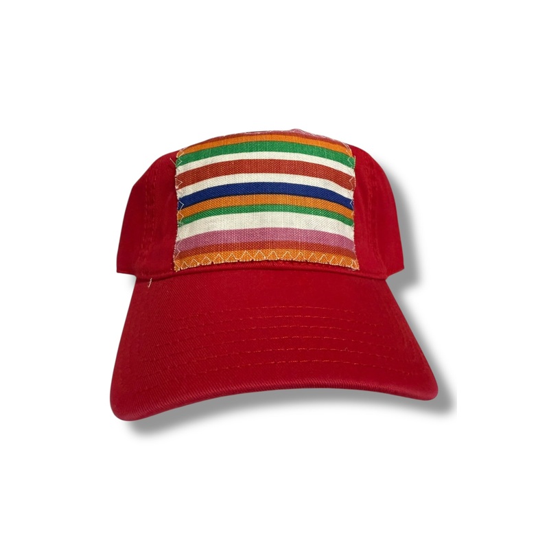 Kilim Baseball Hat – Red 82