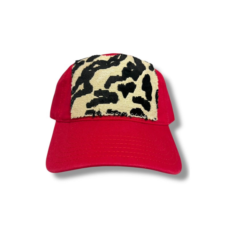 Kilim Baseball Hat – Red 83