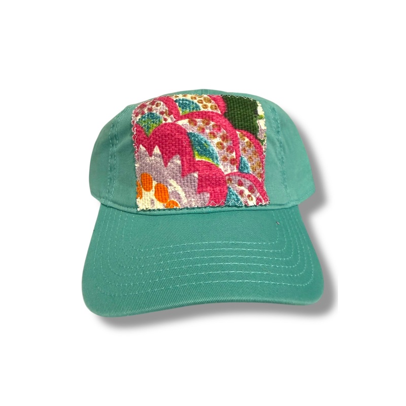 Kilim Baseball Hat – Turquoise 50