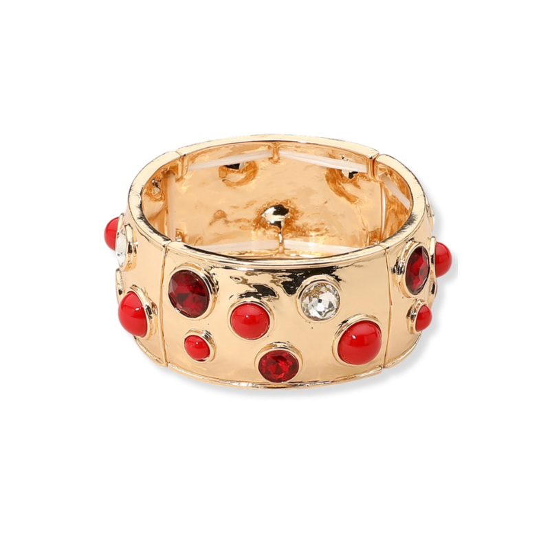 Back To You Red Statement Bracelet