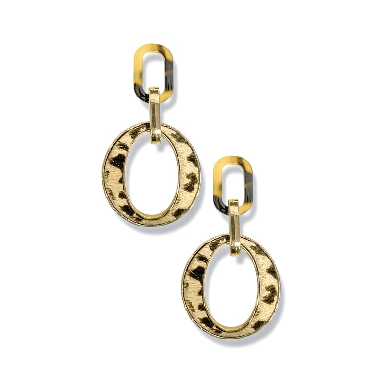 In The Spotlight Oval Drop Earrings