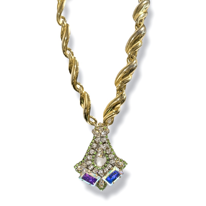Made in the Deep South 1960s Czech Brooch 1960s Necklace