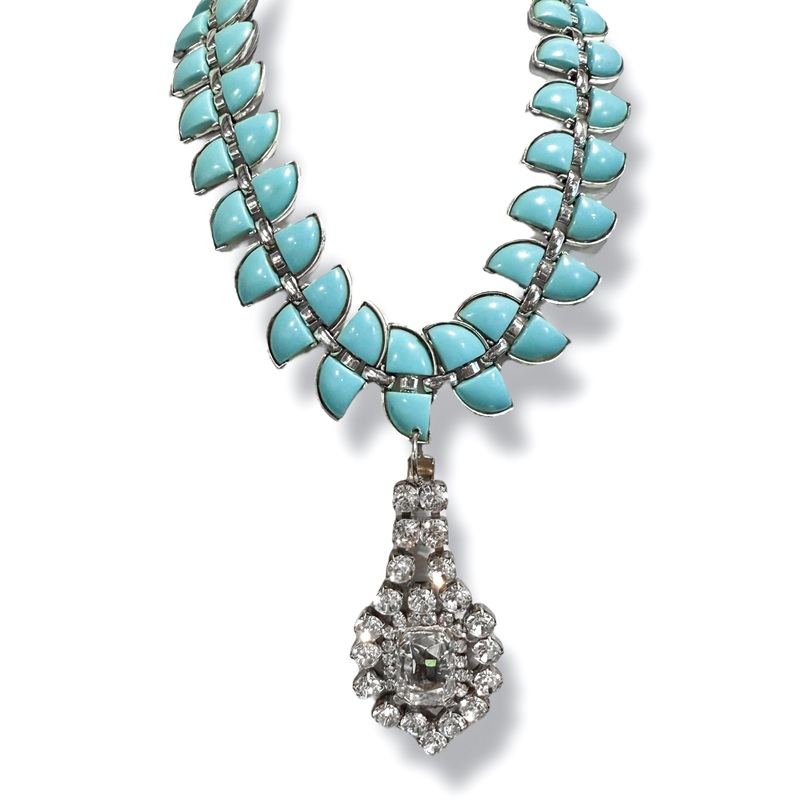 Made in the Deep South 1960s Earring Czech Republic 1950s Necklace