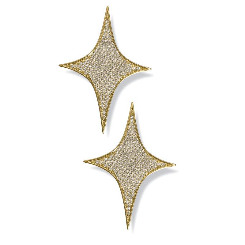 Sparkle In My Eye Pave Earrings