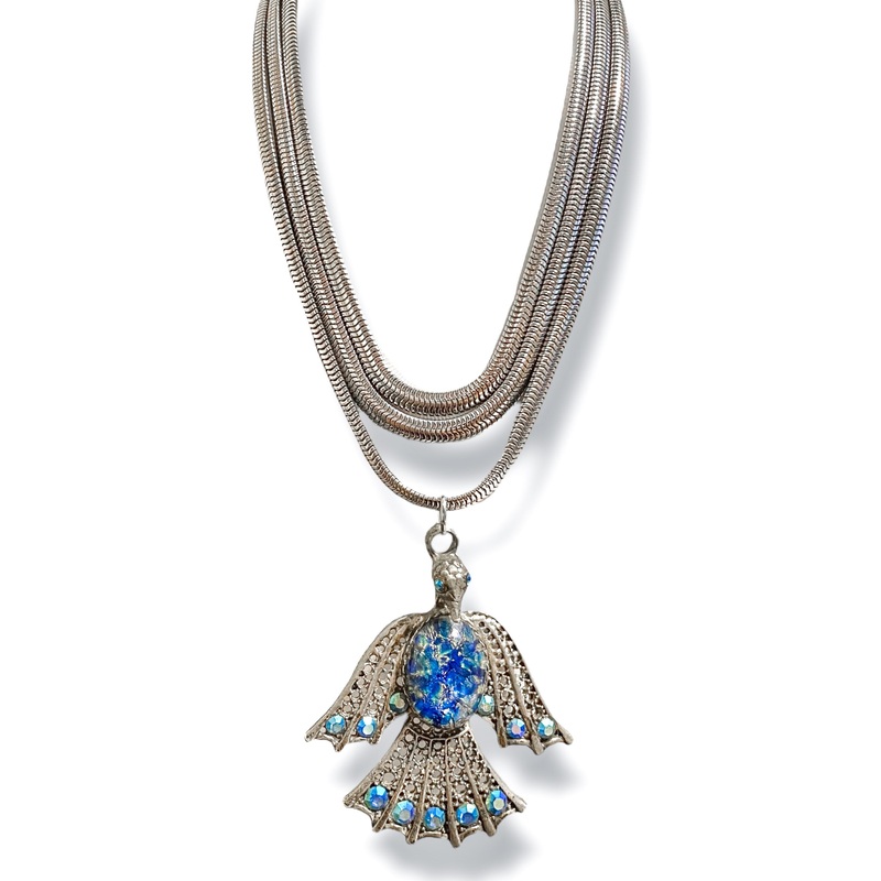 Made in the Deep South 1960s Phoenix Pendant 1970s Necklace