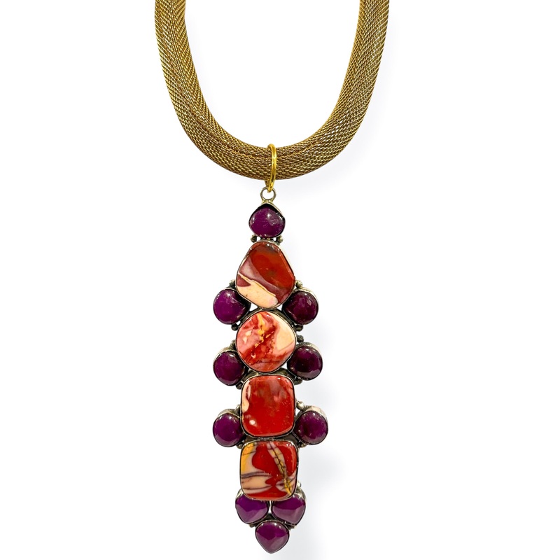 Made in the Deep South 1970s Jasper & Agate 1960s Necklace