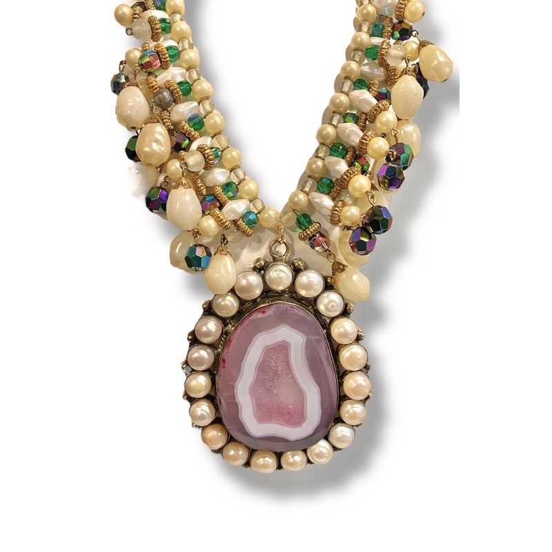 Made in the Deep South 1970s Pendant 1950s Necklace