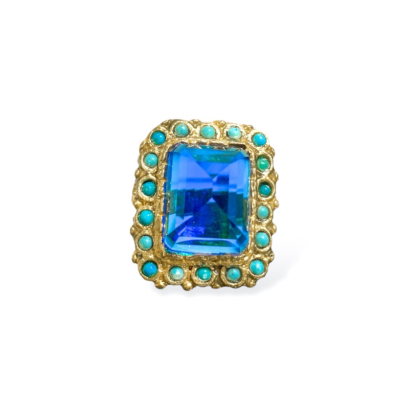 Made in the Deep South 1970s Quartz Ring Size 6