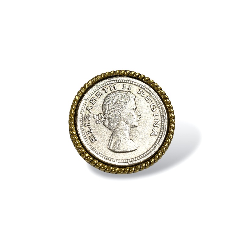 Yochi Elizabeth Coin Ring
