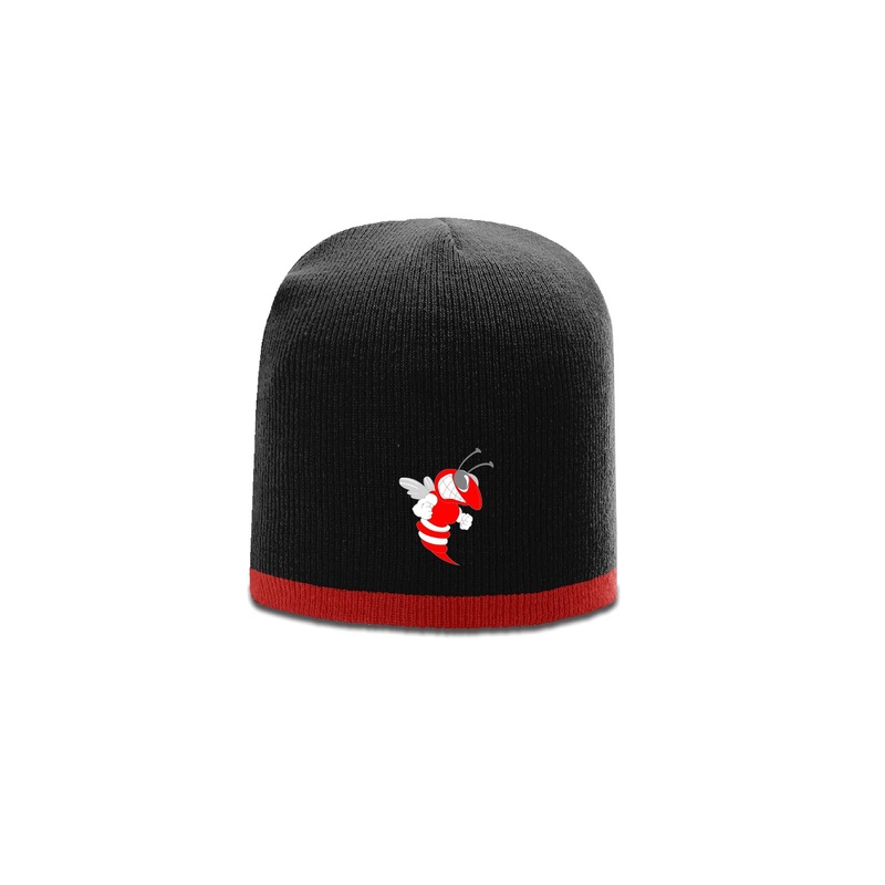 2-Tone Embroidered B’ville Bee Winter Beanie Hat