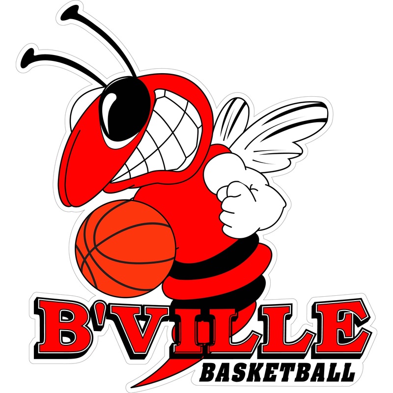 B’ville Basketball Bee & Basketball Decal