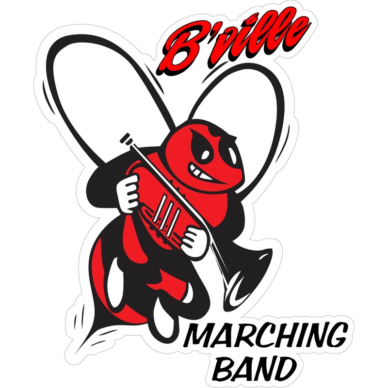 B’ville Marching Band Decal