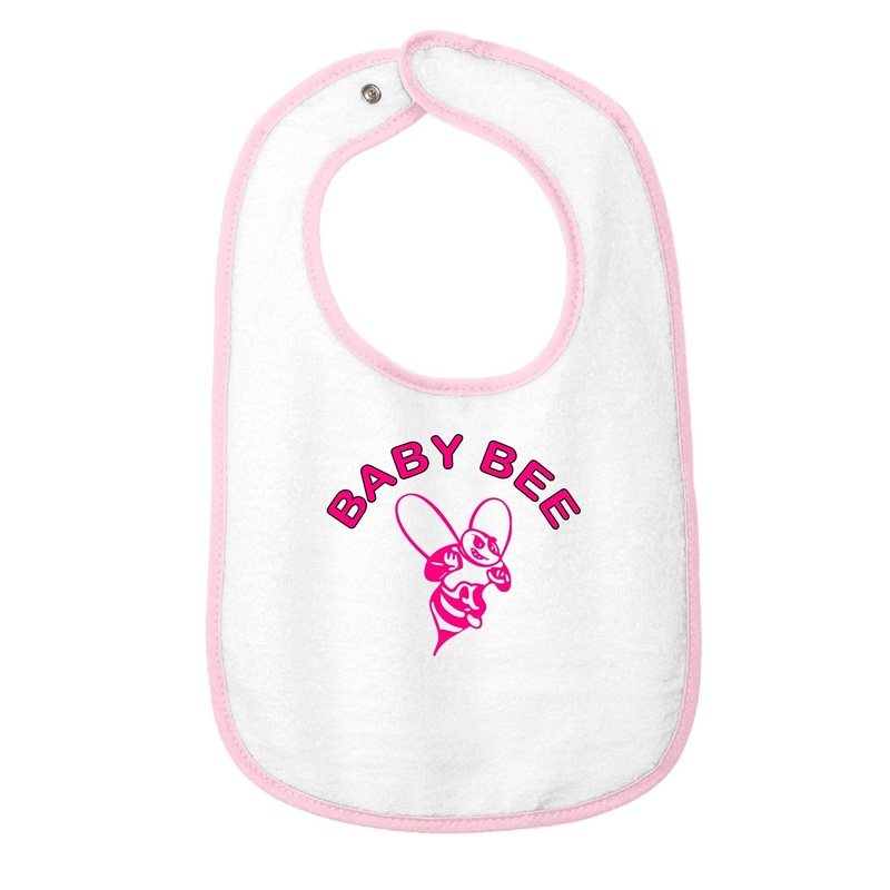 Baby Bee Embroidered Bib