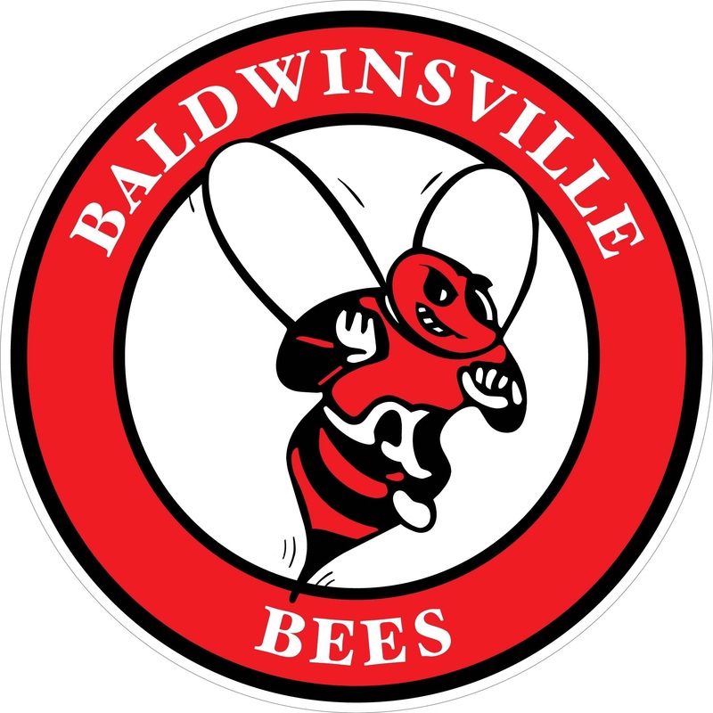 Baldwinsville Bees Circle Decal