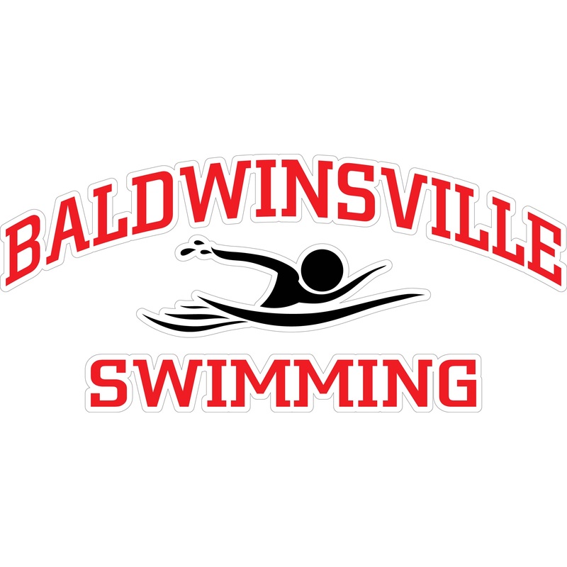 Baldwinsville Swimming Swimmer Decal