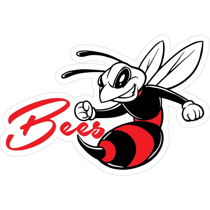 Bees Decal|5″-6″|(Two-Pack) 3″