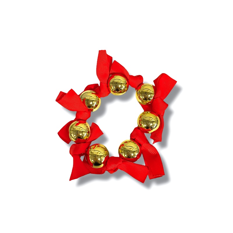 Better Days Red Bead and Ribbon Bracelet