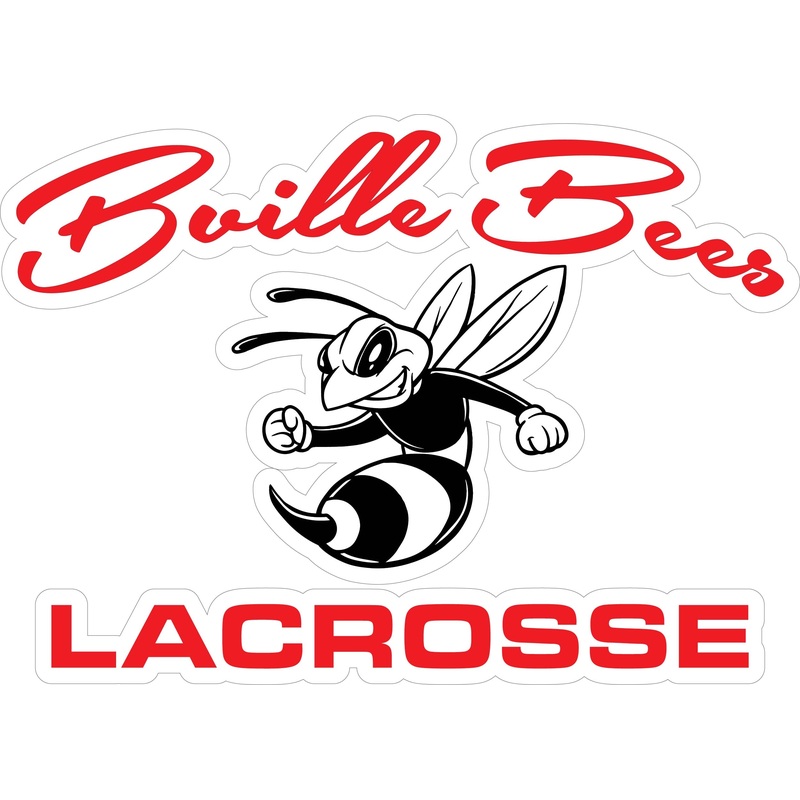 Bville Bees Lacrosse Decal|5″-6″|(Two-Pack) 3″
