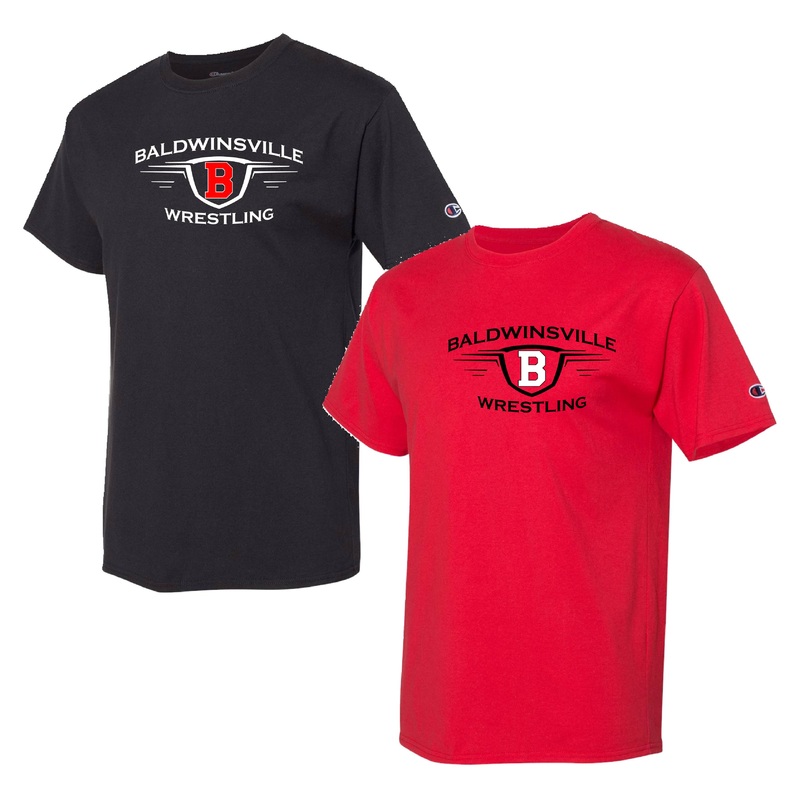 Champion T-Shirt with 2-Color Logo