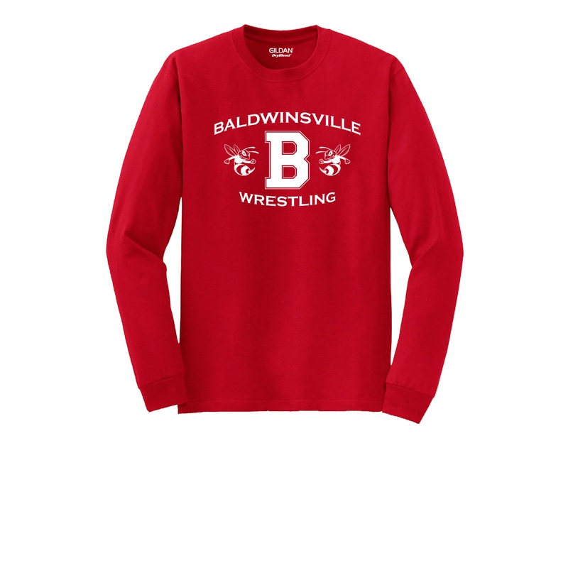 Gildan Long-Sleeve T-Shirt – Red
