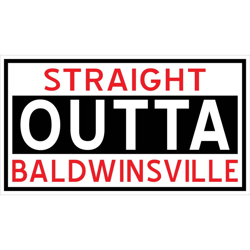 Straight Outta Baldwinsville Decal