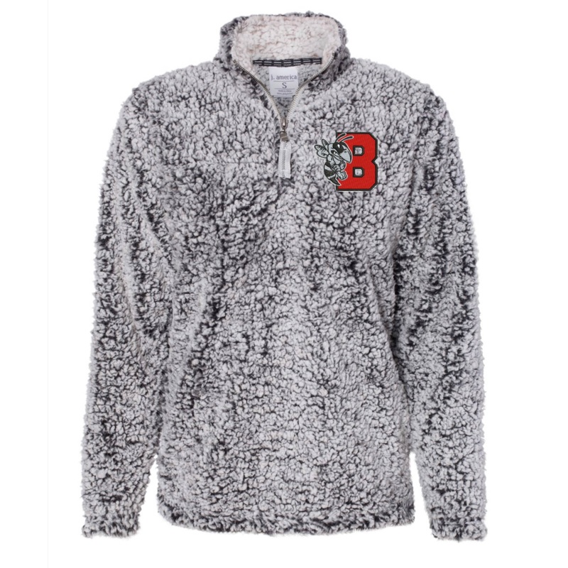 Women’s Embroidered B’ville Sherpa Sweatshirt