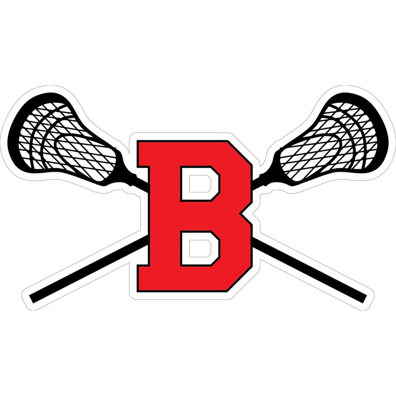 B’Ville Lacrosse Sticks Decal|5″-6″|(Two-Pack) 3″