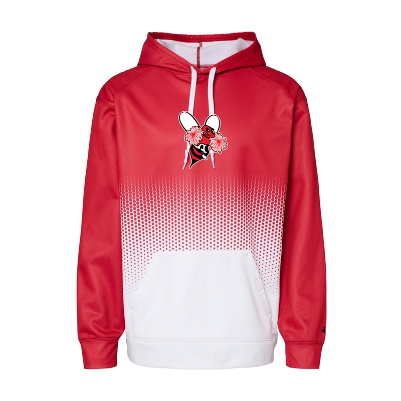 B’ville Pop Warner CHEER Hex Pullover Hoodie