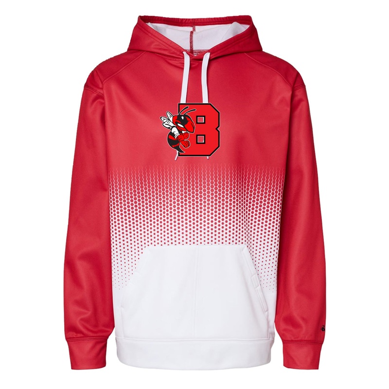 B’ville Pop Warner FOOTBALL Hex Pullover Hoodie