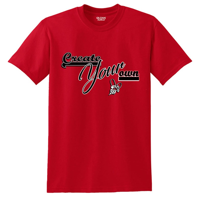 B’Ville Red Customizable Shirt