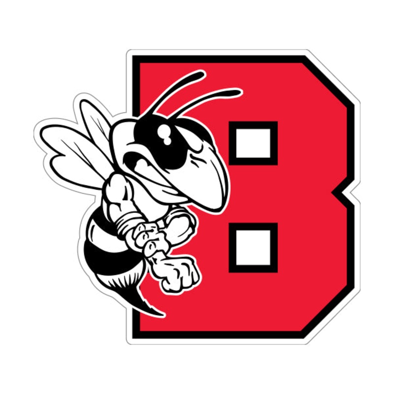 Baldwinsville B Decal|4″ Decal|Set of Two 2.5″ Decals
