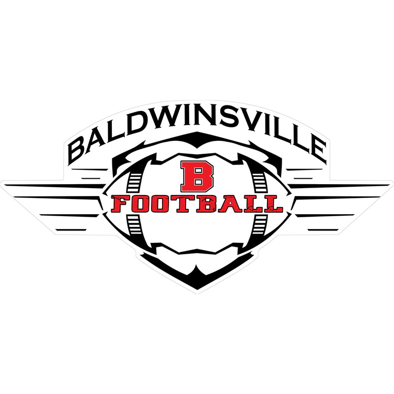Baldwinsville ‘B’ Football|5″-6″|(Two-Pack) 3″