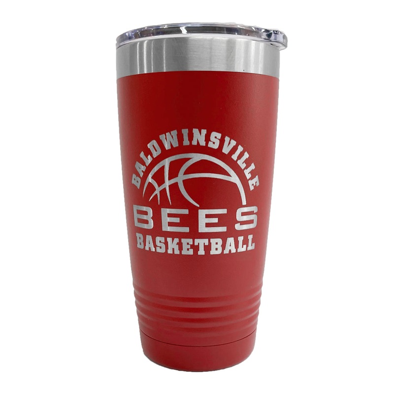 Baldwinsville Bees Basketball 20oz. Insulated Tumbler
