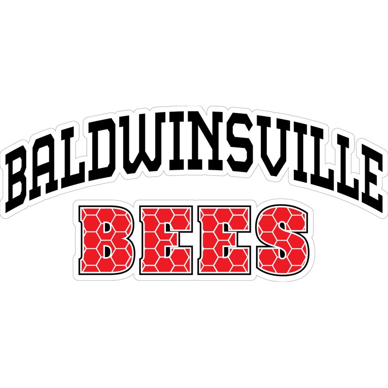 Baldwinsville Bees Honeycomb Decal