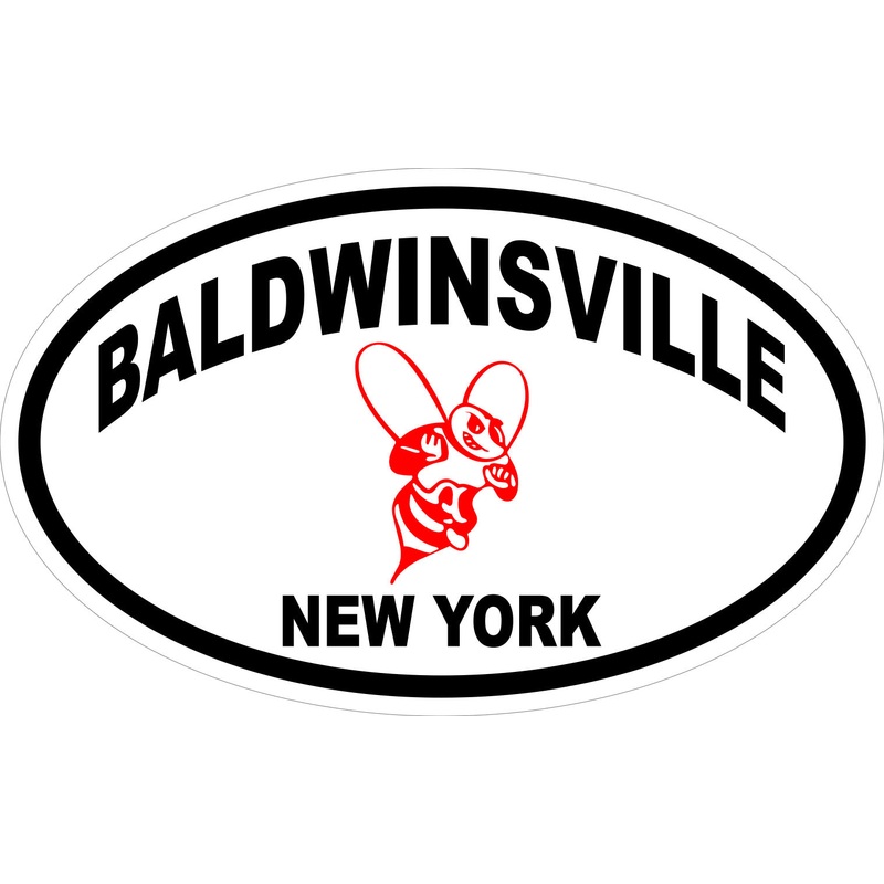 Baldwinsville, New York w/ Bee Logo Euro Decal