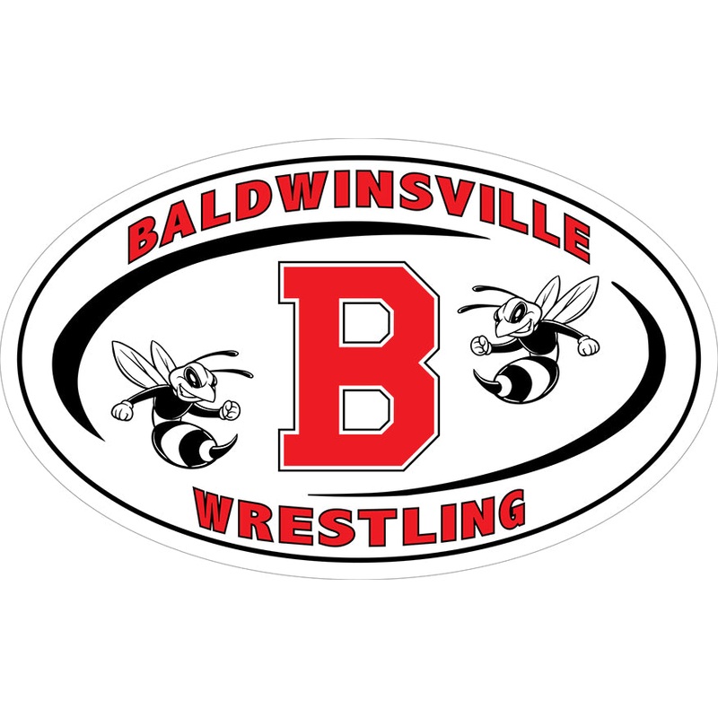 Baldwinsville Wrestling Decal|5″-6″|(Two-Pack) 3″